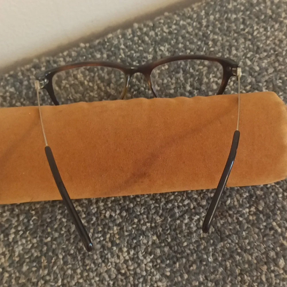 Michael Kors Tortoise Shell And Gold Wire Brown Eyeglass Frames